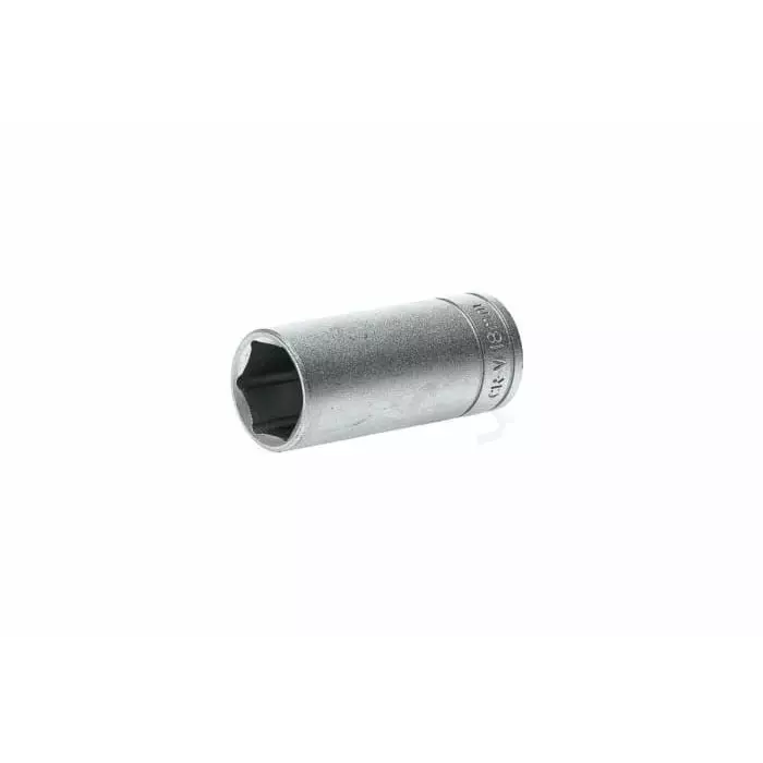 Teng Tools 3/8 inch Drive 18 mm Deep Socket, 6 Point, 45.5 mm Overall Length, M380618-C