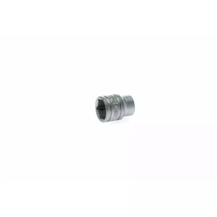 Teng Tools 1/4 inch Drive 12 mm Standard Socket, 6 Point, 25 mm Overall Length, M140512-C