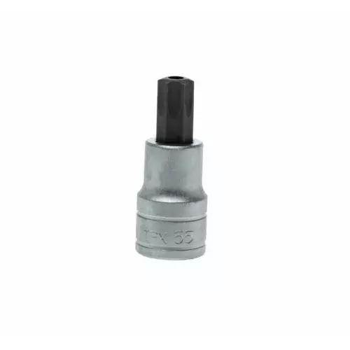 Teng Tools 1/2 inch Drive Bit Socket, Tamperproof Torx Bit, T55, M121255-C