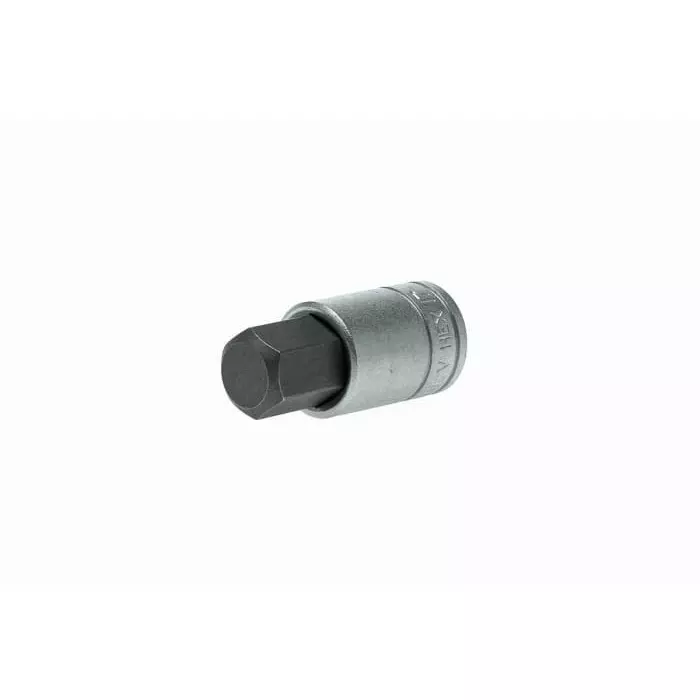 Teng Tools 1/2 inch Drive Bit Socket, Hex Bit, 17 mm, M121517-C