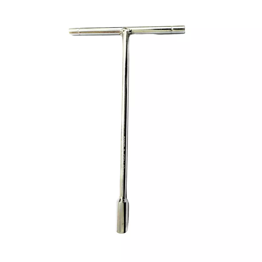 HAMCO 290x8.5 mm Carbon Steel Silver T-Spanner with Moulded Sleeve, 13 mm