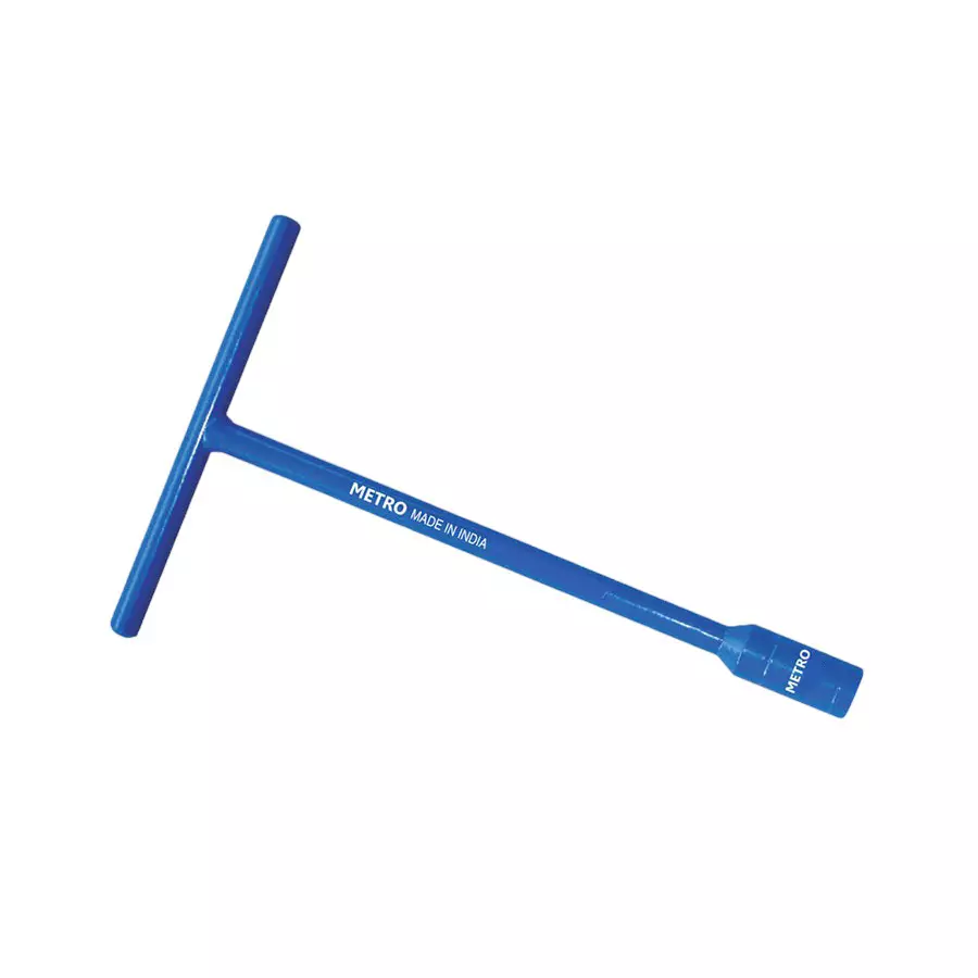 Metro T-Spanner Hex Without Sleeve Blue 14 mm Size, TSH14
