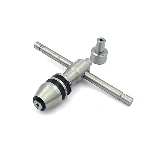 Assorts Precision Guiding Tap Medium Wrench with Free-Spinning Cap Tool Steel 5 to 8 mm