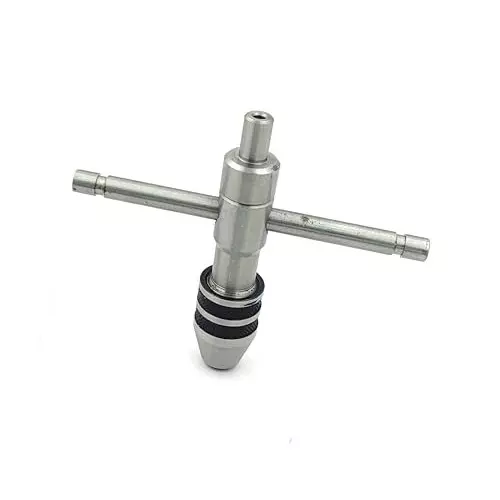Assorts Precision Guiding Tap Medium Wrench with Free-Spinning Cap Tool Steel 5 to 8 mm