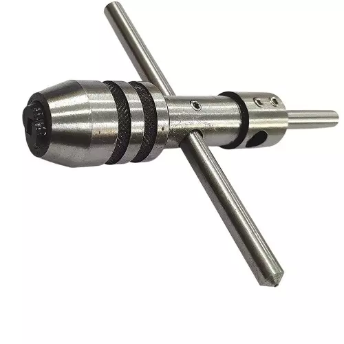 A.D INTERNATIONAL Spindle Tap Wrench Small Size and 3/32 inch to 1/4 inch (2.3 to 6.3 mm) Range, 9X-TSB7-OE9G (Pack of 3)