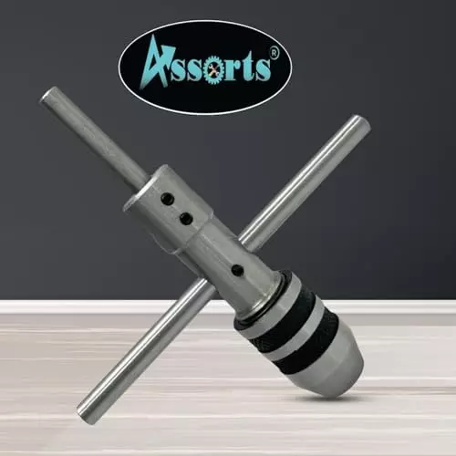 Assorts Pilot Tap Wrench Spindle Alloy Steel Round 1.5 to 6 mm