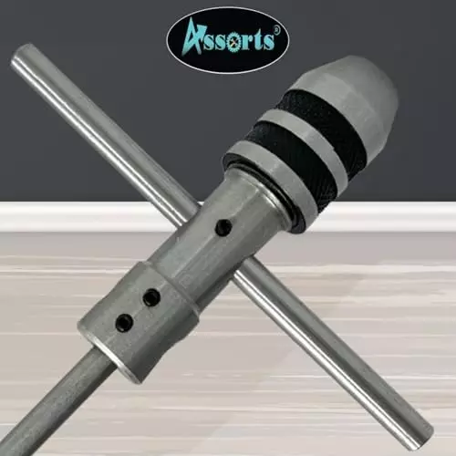 Assorts Pilot Tap Wrench Spindle Alloy Steel Round 1.5 to 6 mm