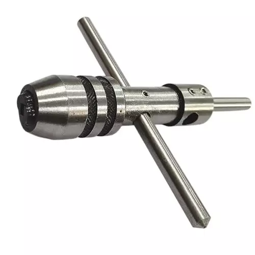 Buyohlic International Spindle Tap Wrench Big and Small Size and 3/32 inch to 1/4 inch and 1/4 inch to 1/2 inch (2.3 to 6.3 mm and 6.3 to 12.7 mm) Range, T3-M03W-WFN3 (Set of 2)