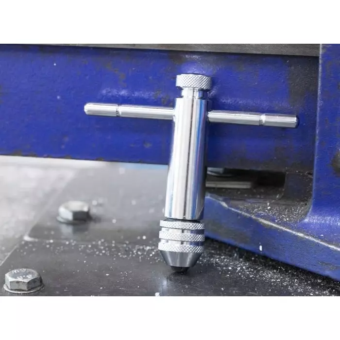 EXACT Short Ratchet Tap Wrench Steel M5 - M12, 5042