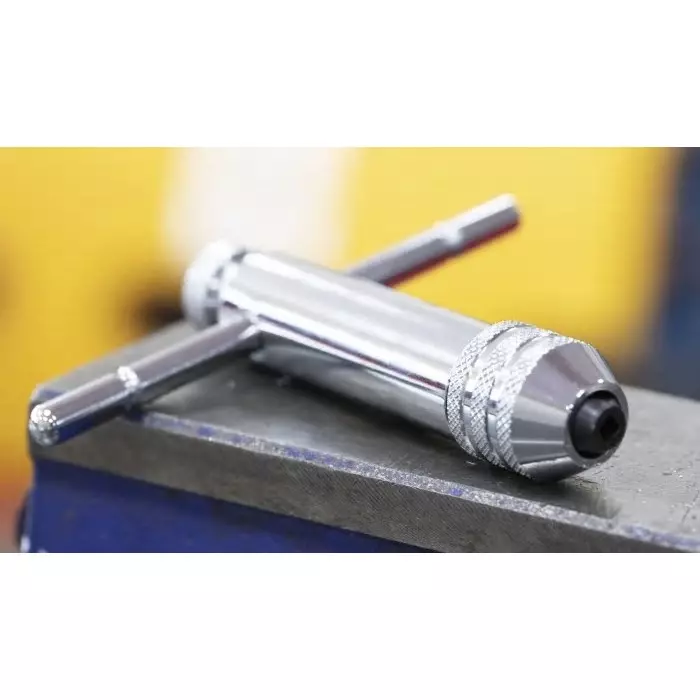 EXACT Short Ratchet Tap Wrench Steel M5 - M12, 5042