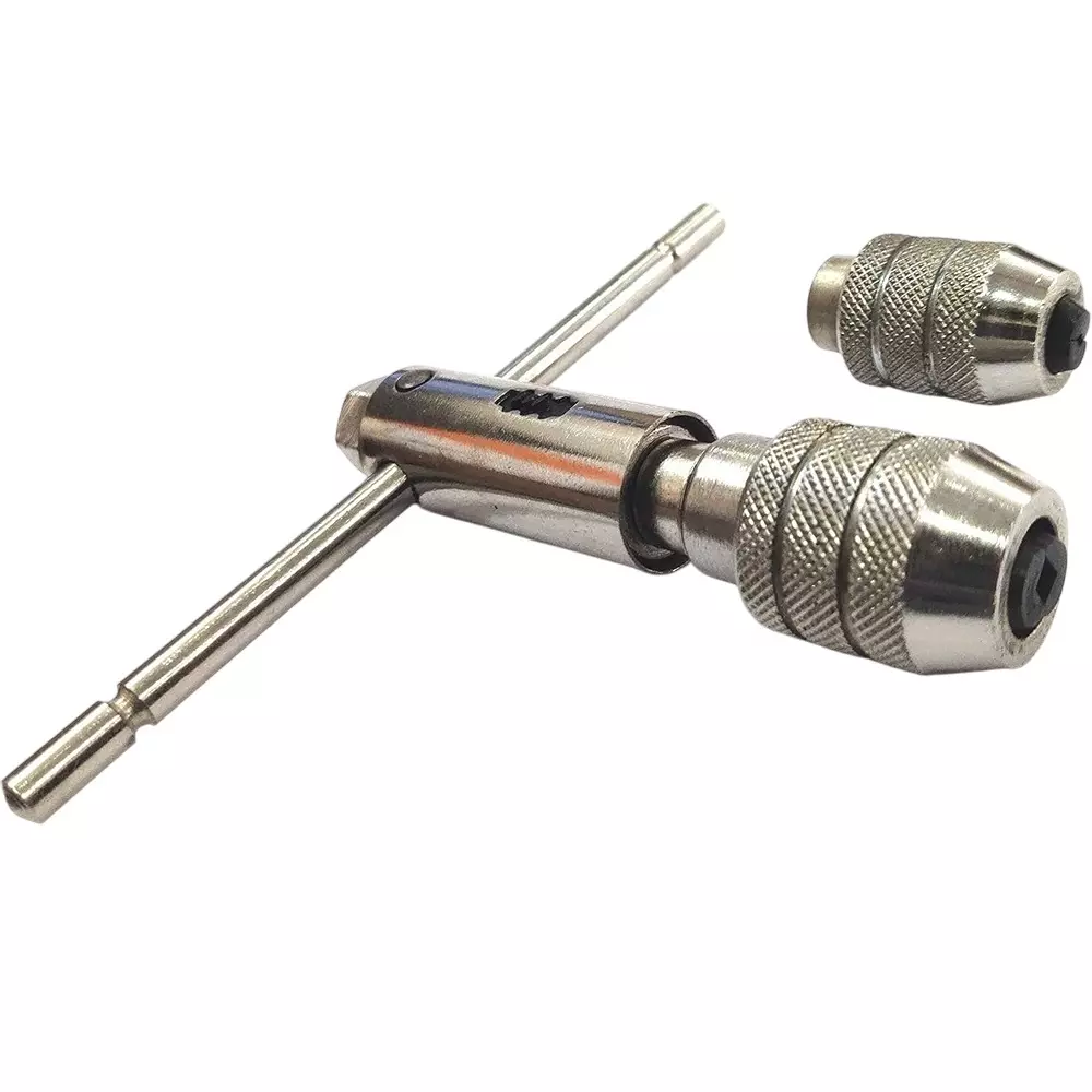 Assorts Ratchet Type Tap Wrench Alloy Steel M3 to M6 & M6 to M12 Size Range (Pack of 2)