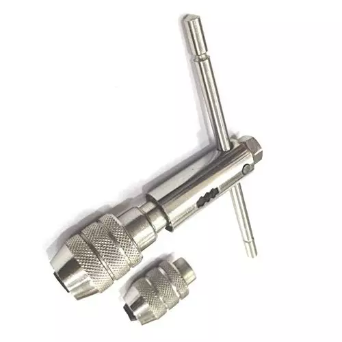 Assorts Ratchet Type Tap Wrench Alloy Steel M3 to M6 & M6 to M12 Size Range (Pack of 2)