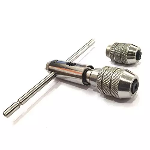 Assorts Ratchet Type Tap Wrench Alloy Steel M3 to M6 & M6 to M12 Size Range (Pack of 2)
