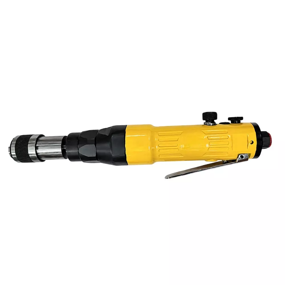 DreBon Air Gear Driven Mechanisum Taping Wrench Yellow & Black 350 rpm Speed B-12 Spindle Type 87 dBA Noise Level, DB-TP-208A