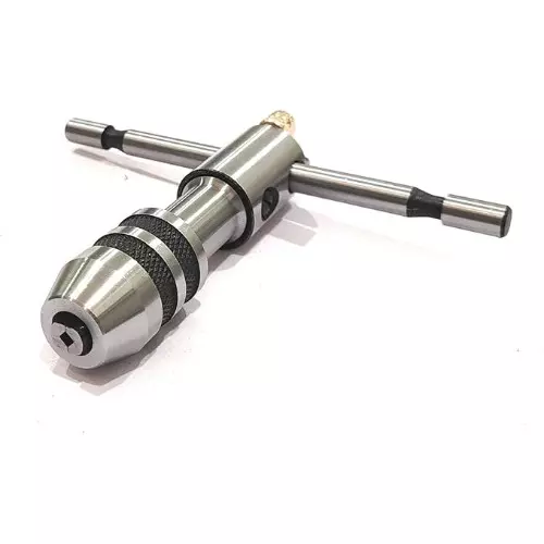 Buyohlic International T-Type Reversible Ratchet Adjustable Tap Wrench Size 1/16 inch to 1/2 inch (1.5 to 12.0 mm), SM-NIB6-6JLJ (Set of 3)