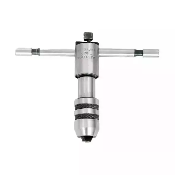 Buyohlic International T-Type Ratchet Spindle Tap Wrench 6-12 mm Tap Capacity, AGRTW-125.C