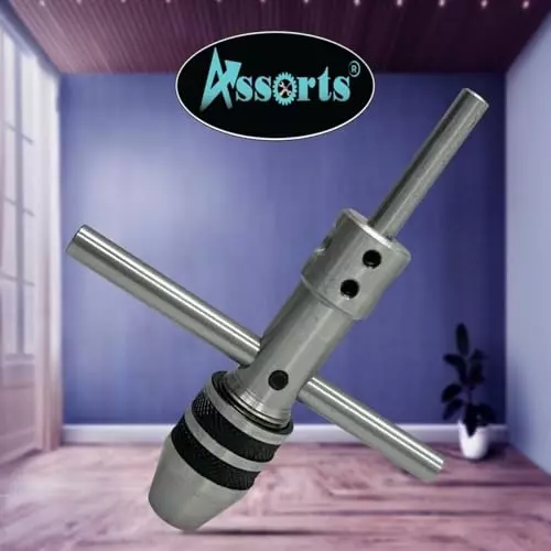 Assorts Pilot Tap Wrench Spindle Alloy Steel Round 6 to 12 mm