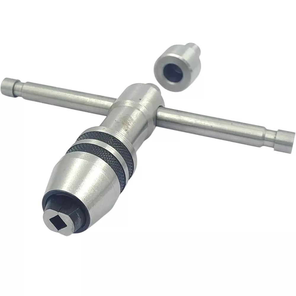 Assorts Precision Guiding Tap Large Wrench with Free-Spinning Cap Tool Steel 9.5 to 15.87 mm