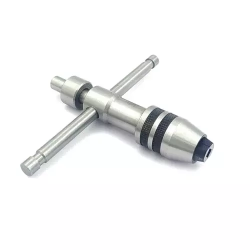 Assorts Precision Guiding Tap Large Wrench with Free-Spinning Cap Tool Steel 9.5 to 15.87 mm