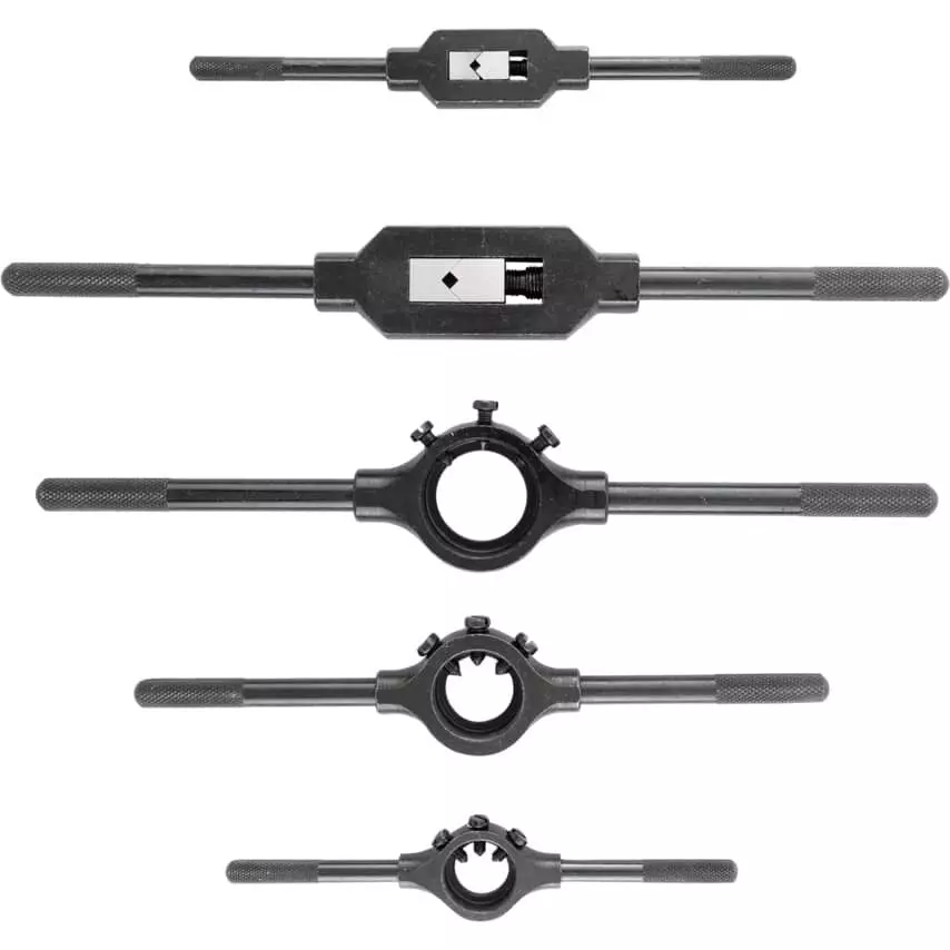 Kennedy Tap Wrench & Diestock Set 10 mm Maximum Square Size Fixed Handle (Pack of 5)