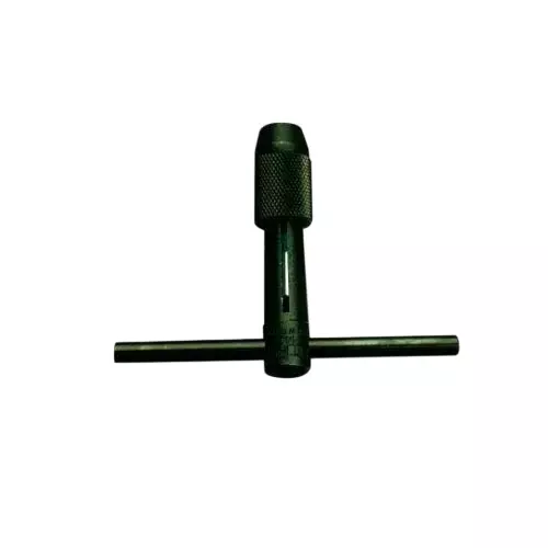 Samrat Long Handled T-Tap Wrench Solid Jaws Black 152.4 mm (6 inch) Size, CL