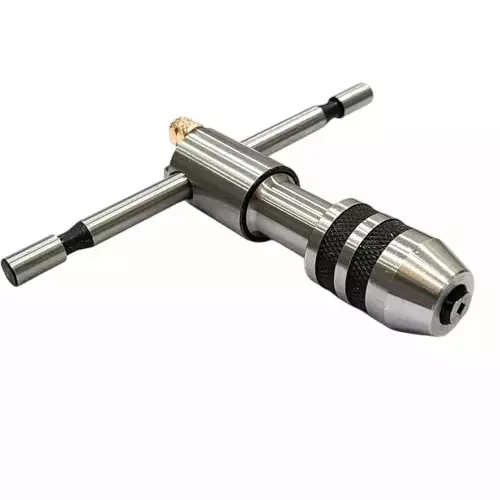 Buyohlic International T-Type Reversible Ratchet Adjustable Tap Wrench Size 1/16 inch to 5/32 inch (1.5 to 4.0 mm), U8-V9PV-Z0YY (Pack of 3)