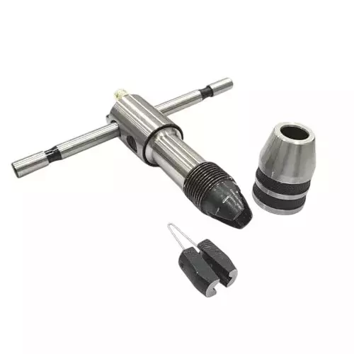 Buyohlic International T-Type Reversible Ratchet Adjustable Tap Wrench Size 1/16 inch to 5/32 inch (1.5 to 4.0 mm), U8-V9PV-Z0YY (Pack of 3)