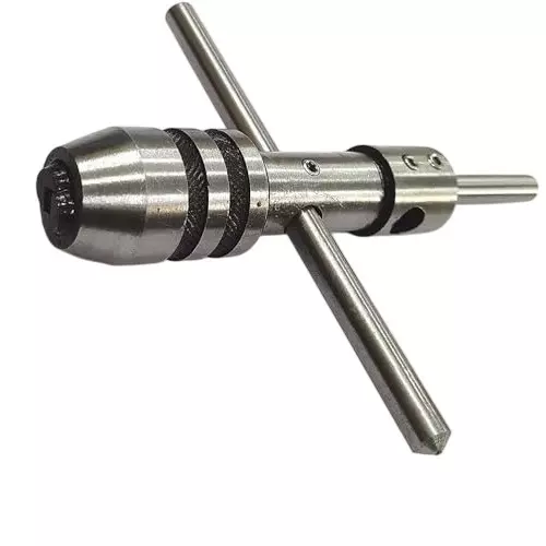 Buyohlic International Spindle Tap Wrench Big and Small Size and 3/32 inch to 1/4 inch and 1/4 inch to 1/2 inch (2.3 to 6.3 mm and 6.3 to 12.7 mm) Range, Z9-U957-3UJD (Set of 2)