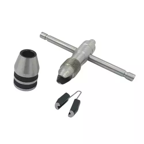 Buyohlic International Guiding Tap Wrench with Freely Spinnable Cap, Accurate Runout Control and Plastic Suitcase, 60-TW-605 (Set of 3)