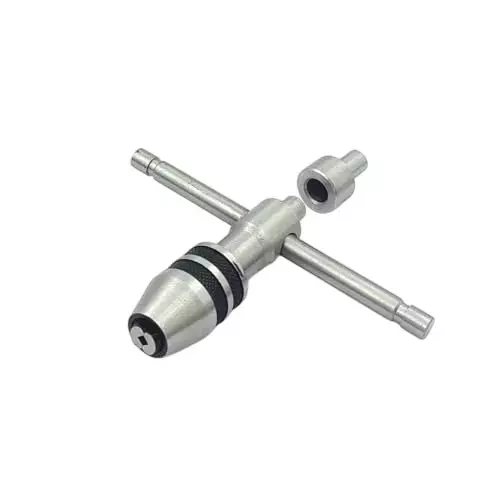 Buyohlic International Guiding Tap Wrench with Freely Spinnable Cap, Accurate Runout Control and Plastic Suitcase, 60-TW-605 (Set of 3)