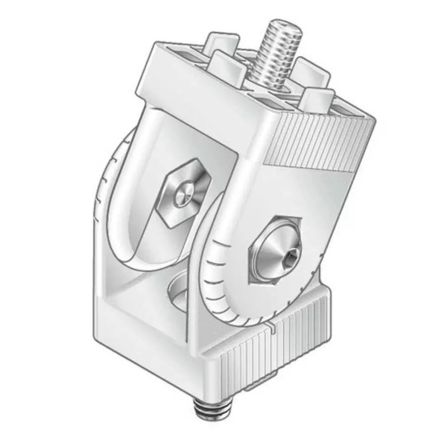 Bosch Rexroth Universal Joint , Double, Plain, Bore 10 mm, 40 x 40 mm Length, 3842543401