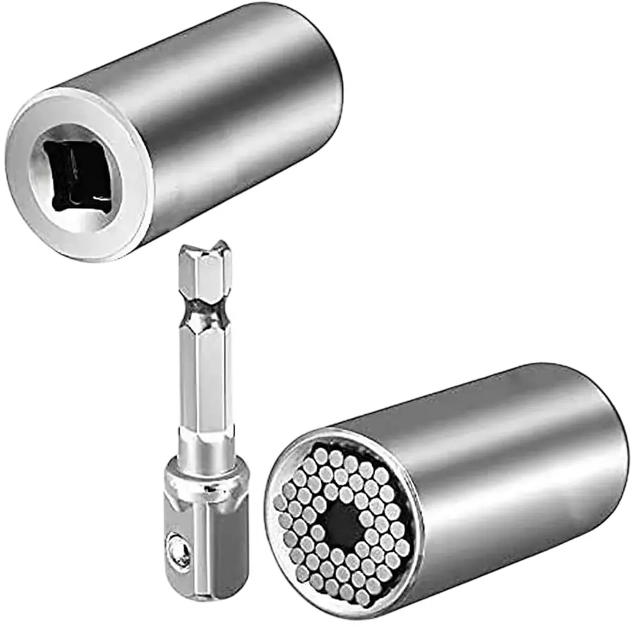 DY TOOLS Universal Wrench Socket Stainless Steel 7 to 19 mm Range