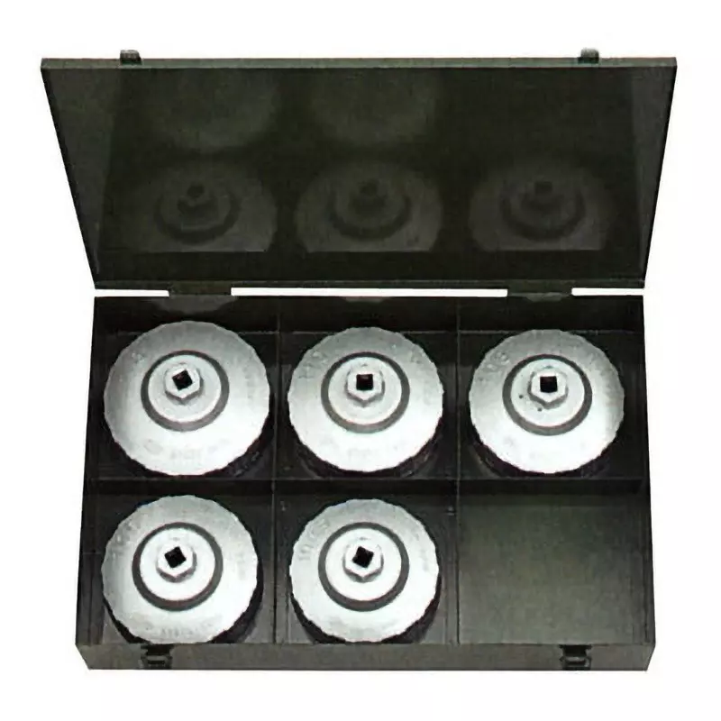 Ktc Cup Type Oil Filter Wrench Set 12.7 mm Sq. Drive, AVSA5