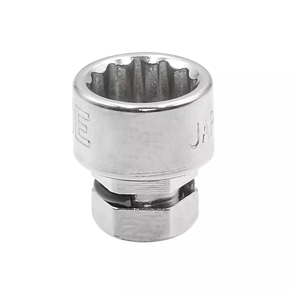 TONE Socket Structural steel 8 mm Hex Size for For Dodecagonal / Offset Wrench, RGD-08