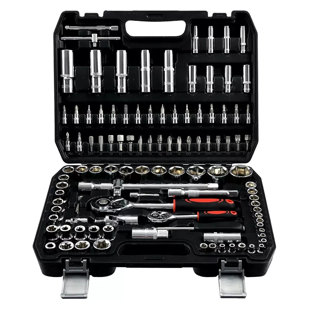 artnery-108-in-1-tool-kit-ratchet-wrench-set-alloy-steel-body-with-12-inch-14-inch-and-38-inch-hex-drive-art-108