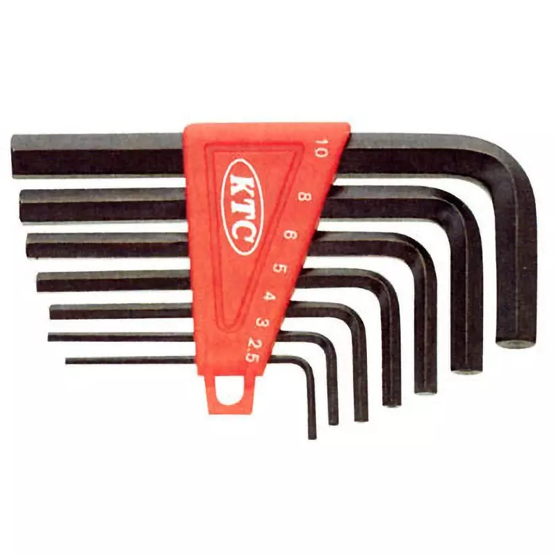 Ktc L-Shaped Hexagon Wrench Set, HL107 (Pack of 7)