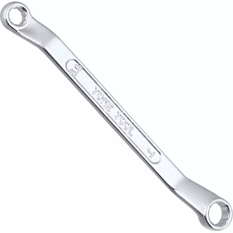 TONE Short Box End Wrench 5.5 x 7 mm Hex Size, M46-5-507