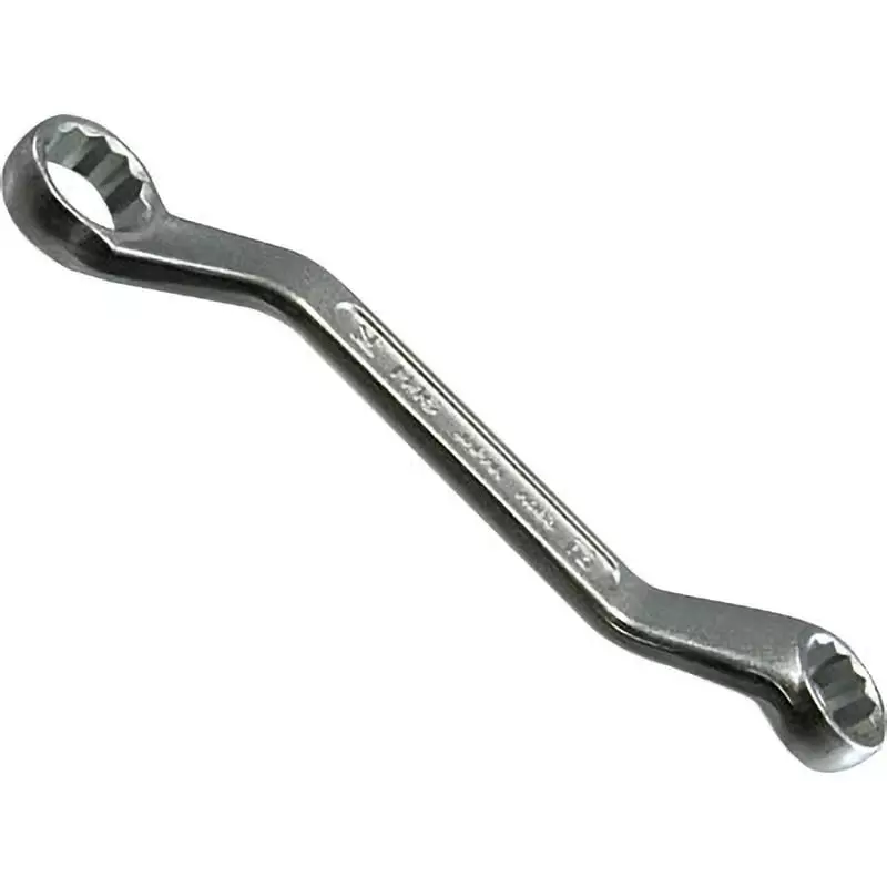 TONE Short Box End Wrench 12.0 x 14 mm Hex Size, M46-1214
