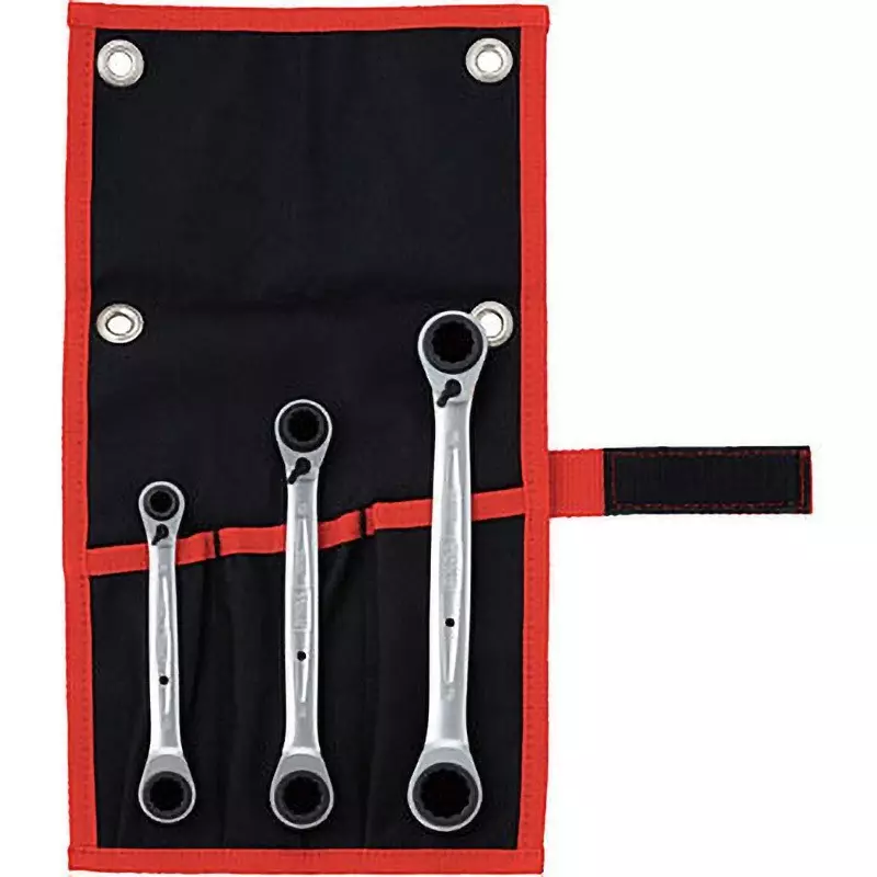TONE 4-Way Ratchet Glasses Wrench Set RMW-0813, 1215, 1619, RMW300