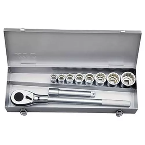 Ktc Socket Wrench Set [10 Points] 19 mm Sq. Drive, TB610B