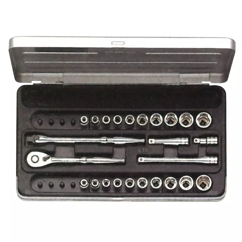 Ktc Socket Wrench Set 6.3 mm Sq. Drive, TB2x20B