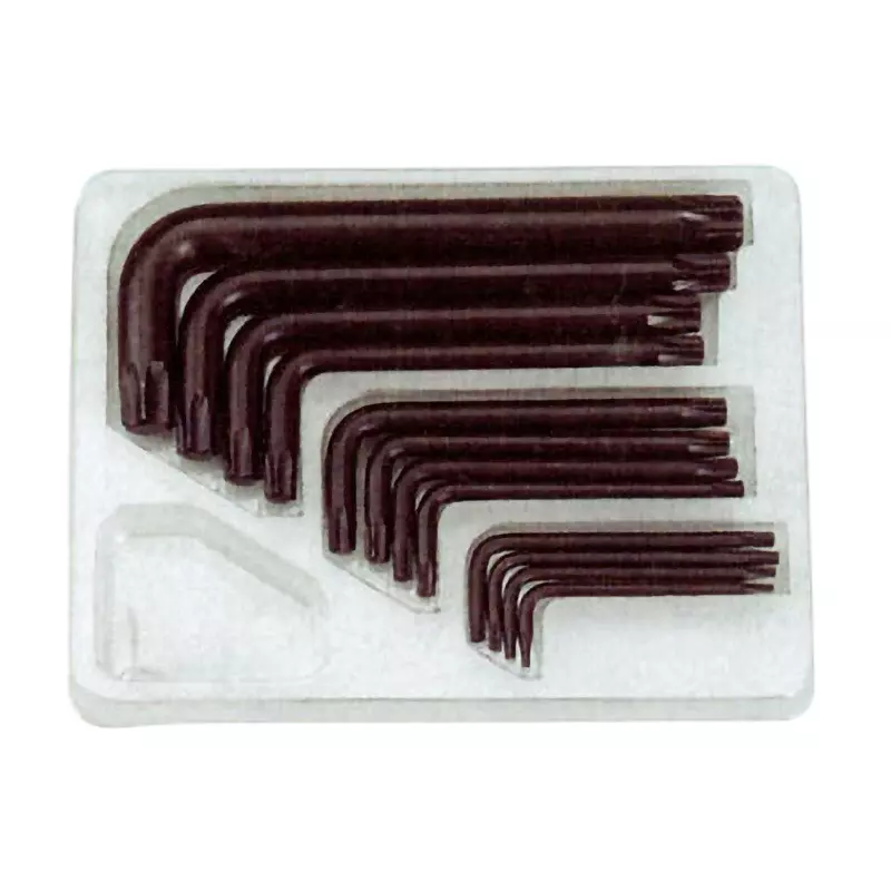 Ktc Torx L-Handle Wrench Set T6-T55, LTX12 (Pack of 12)
