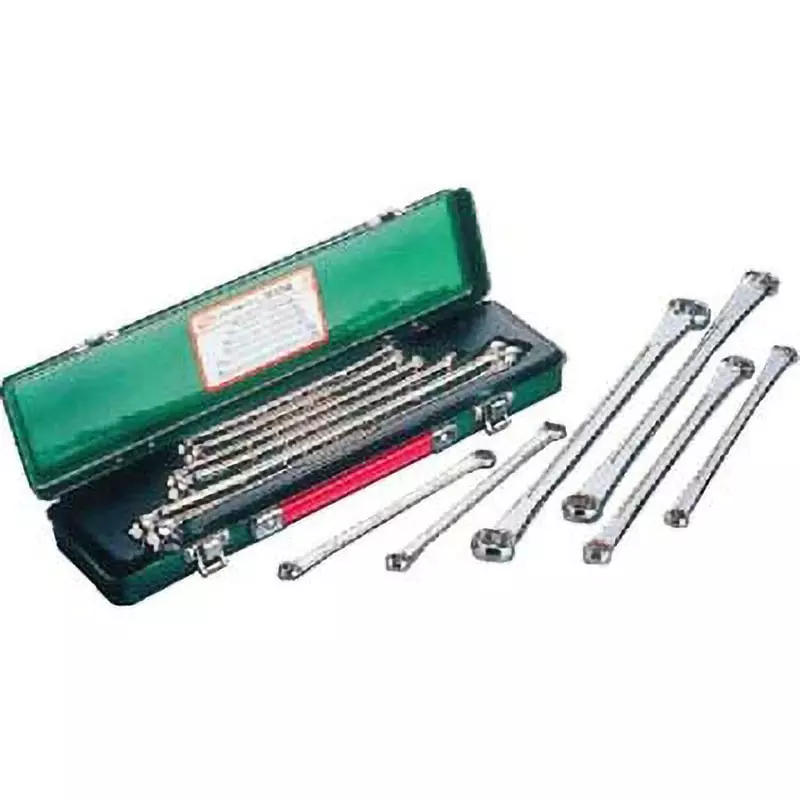 Tone Glasses Wrench Set 15° Long Type Offset, M156 (6 Pcs Set)