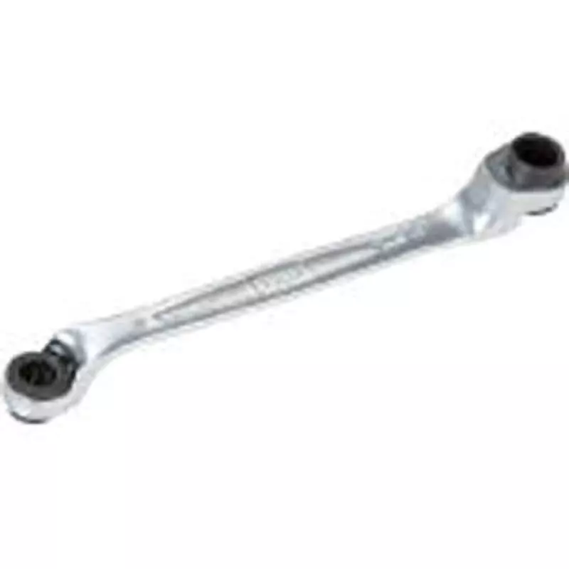 TONE Double-Head Ratchet Glasses Wrench 75° 11 x 13 mm, RM75A-1113