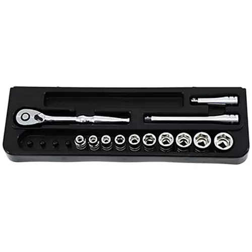 Ktc Socket Wrench Set 6.3 mm Sq. Drive, TB210B