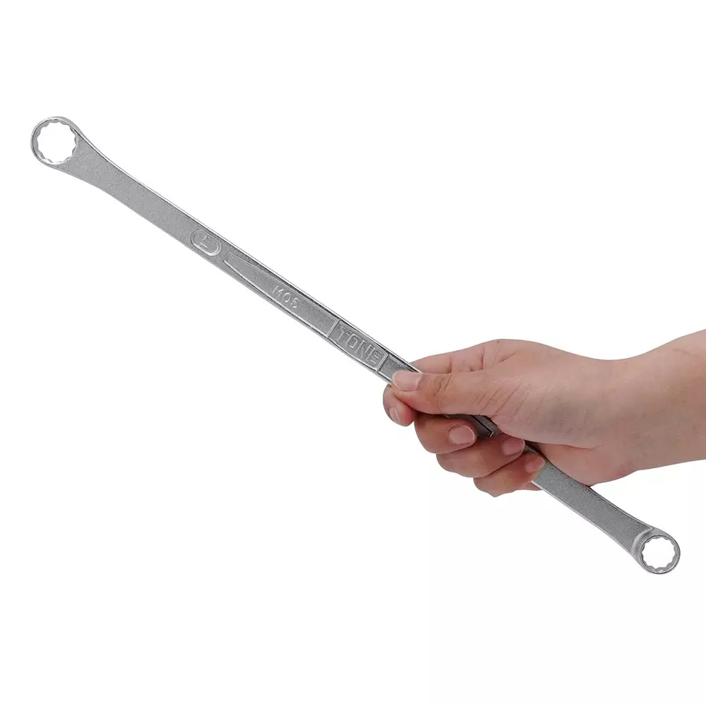 TONE Ultra Long Box Wrench Straight 14 x 17 mm Hex Size, M05-1417