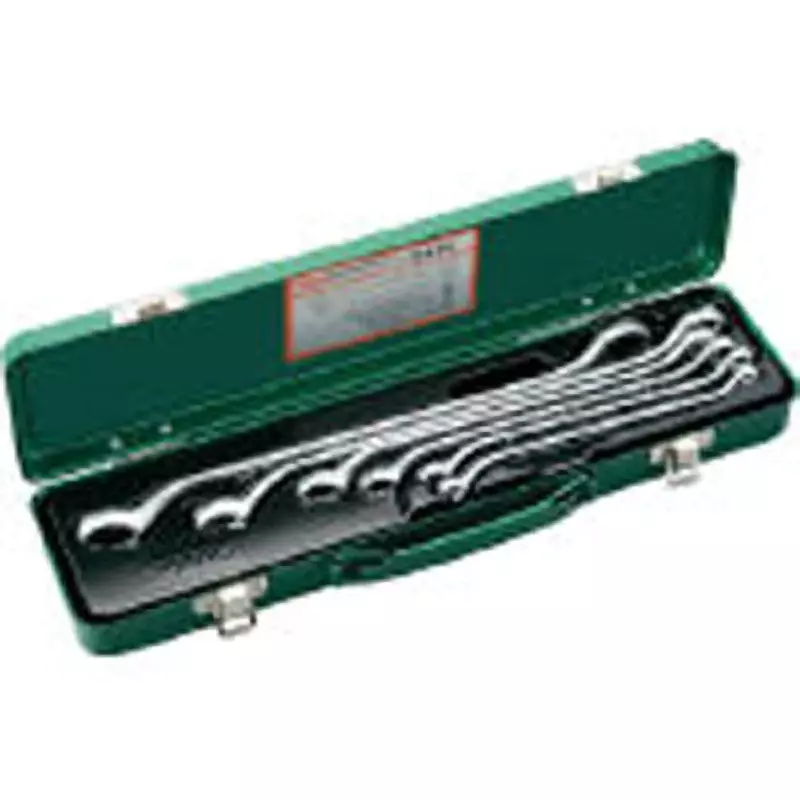 TONE Long Mechanic Glasses Wrench Set (45° X10°) 6 Pcs, M446