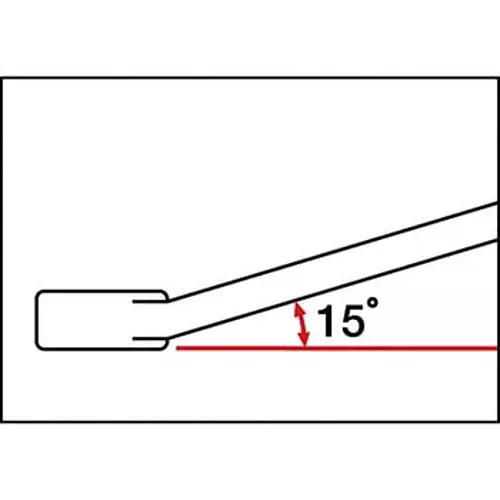 Ktc 15 Degree Long Offset Box End Wrench Set 10x12 mm to 14x17 mm, M1513 (Pack of 3)