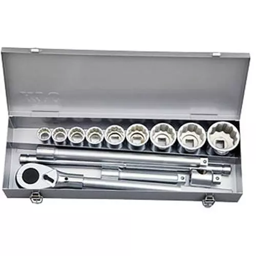 Ktc Socket Wrench Set [14 Points] 19 mm Sq. Drive, TB614B