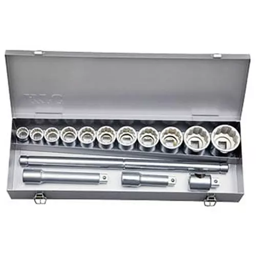 Ktc Socket Wrench Set [15 Points] 19 mm Sq. Drive, TB615B